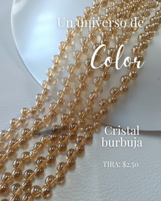 Cristal en forma de burbuja