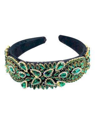 Diadema forrada en tela con nudo