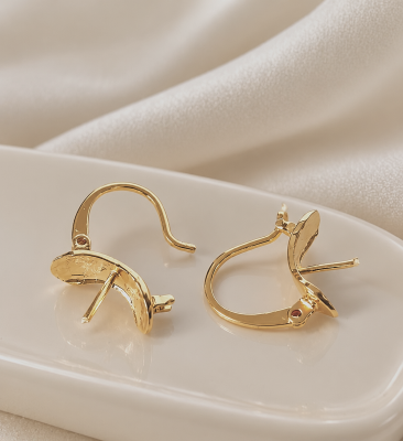 Par base para arete candado